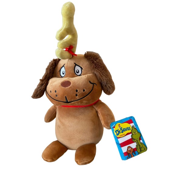 Aurora Dr Seuss 9.5" Squishy Max NWT plush toy stuffed animal - Picture 5 of 5